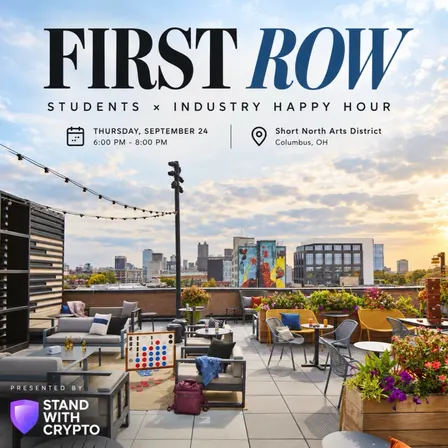 First Row: Students × Industry Happy Hour