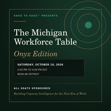 The Michigan Workforce Table, Onyx Edition