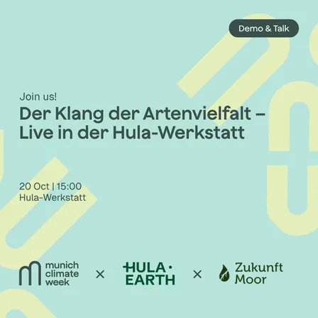 Der Klang der Artenvielfalt – Live in der Hula-Werkstatt