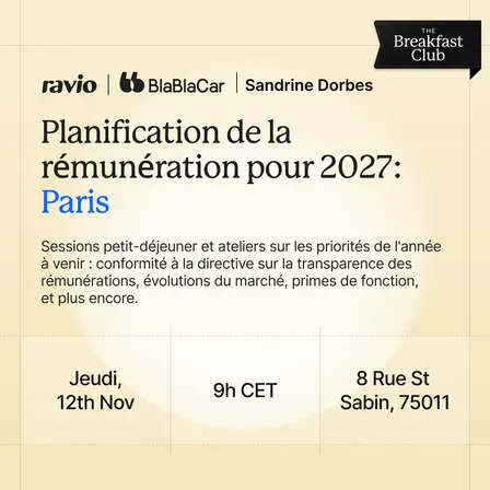 Rémunérations 2027 : préparer l'année de la transparence • Paris