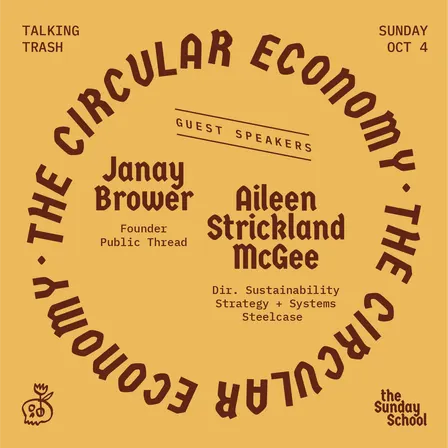 The Sunday School: The Circular Economy - Rethinking Consumption