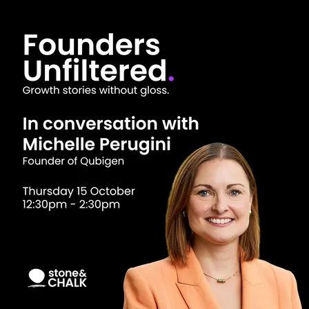 Founders Unfiltered: In conversation with Michelle Perugini
