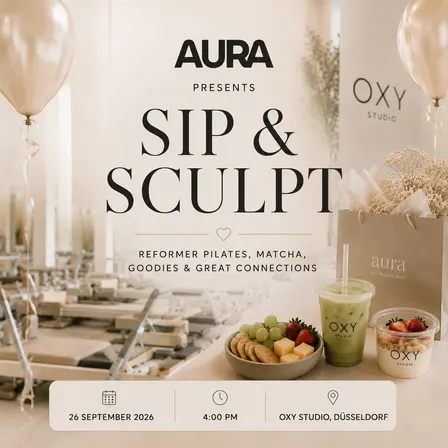 Aura presents: Sip & Sculpt | Düsseldorf