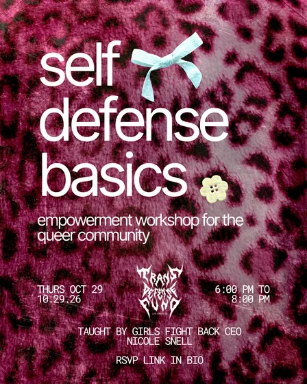Self-Defense Basics Empowerment Workshop for the Queer Community