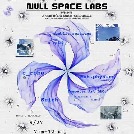 NULL SPACE LABS presents: A Night Of Live Coding And Live Music
