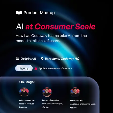 AI at Consumer Scale