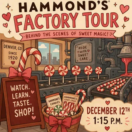 Friends & Follies: Hammond's Factory Tour