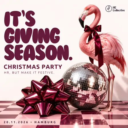 HR Collective Christmas Party · IT’S GIVING SEASON ✨