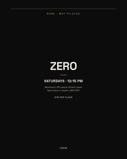 rone pilates - zero