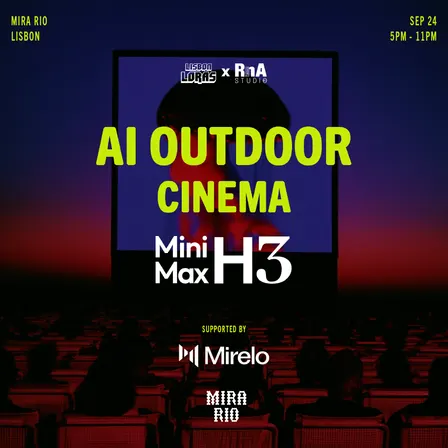 LISBON LORAS ⌁ Outdoor Cinema with MiniMax H3