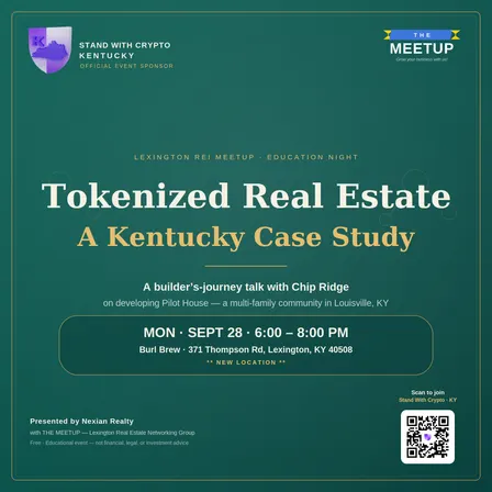 Tokenized Real Estate: A Kentucky Case Study