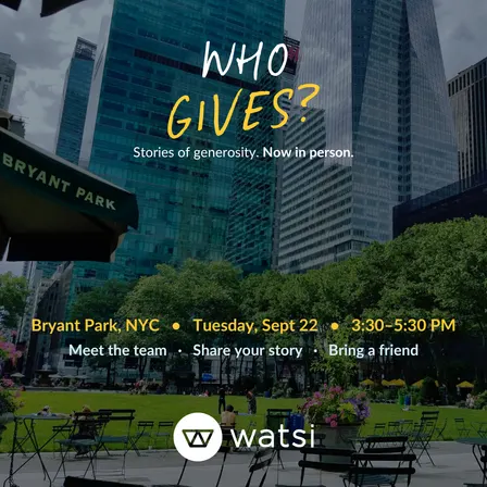 Storytime with Watsi