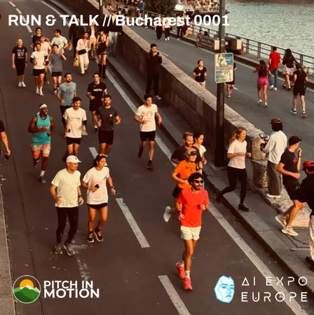 AI Expo Europe - Run & Talk by Pitch in Motion
