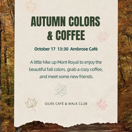 Autumn Colors & Coffee 🍁☕️