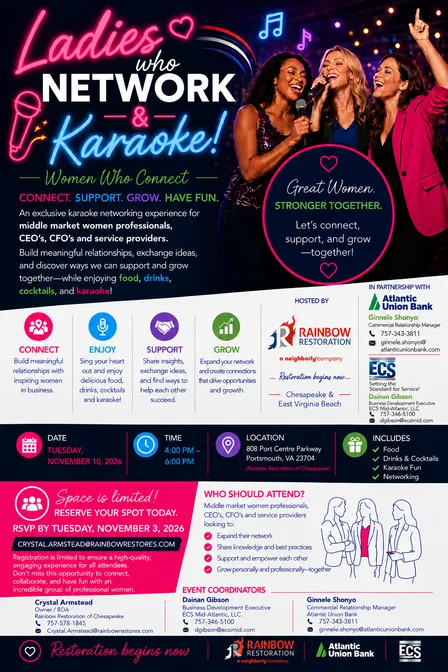 Ladies Who Network & Karaoke