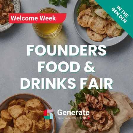 LSE Generate Founder Food and Drinks Fair