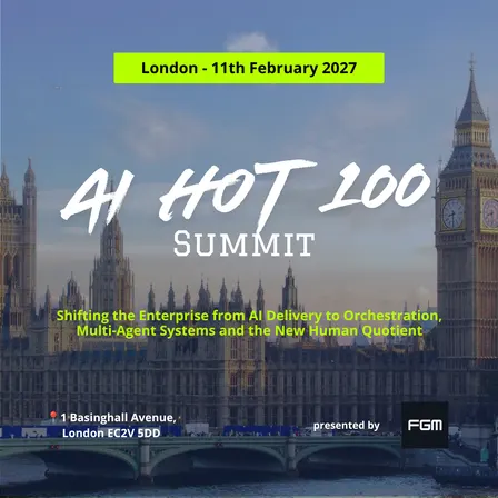 AI Hot 100 Summit London 2027 - Europe Edition (Executive)