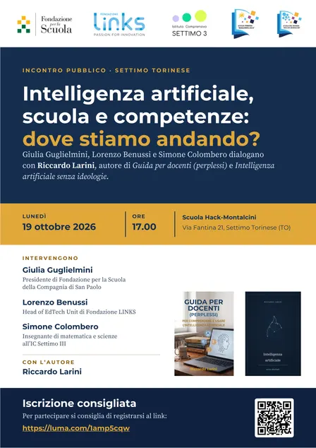 Intelligenza artificiale, scuola e competenze: dove stiamo andando?