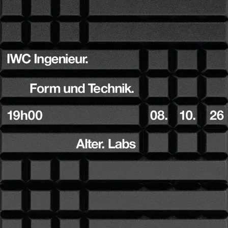 Dîner IWC Ingenieur