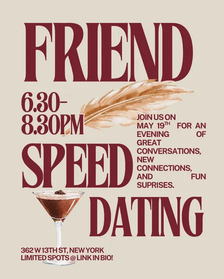 Friend Speed Dating