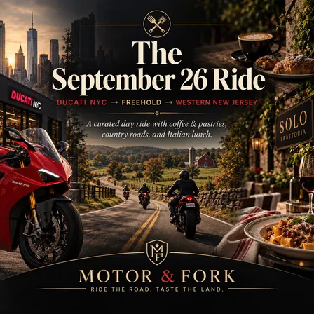 Aperitivo Italo-Americano Western Monmouth Co. Italian Food Ride.