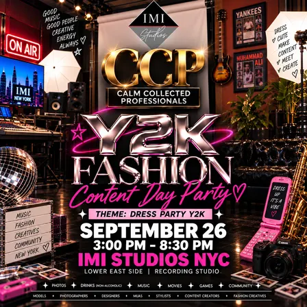 ✨ 💿 Y2K FASHION CONTENT DAY PARTY 📸✨