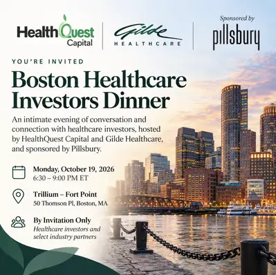 Boston Healthcare Investors Dinner
