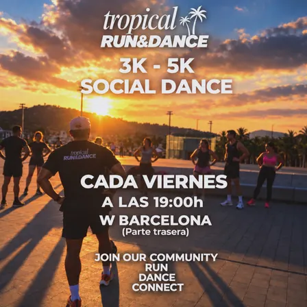 Tropical Run And Dance: Corre Y Baila