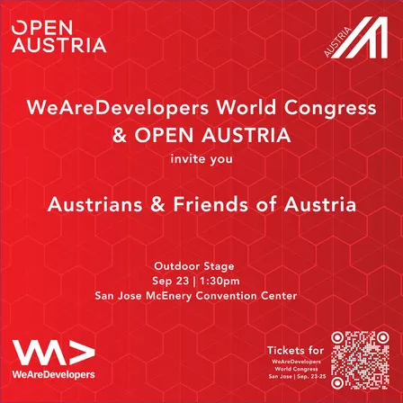 Austrians & Friends of Austria @ WeAreDevelopers World Congress