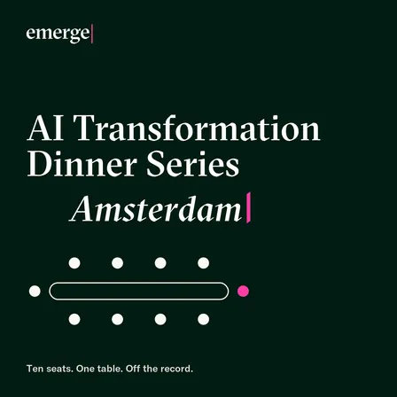 AI Transformation Dinner Series - Amsterdam Edition