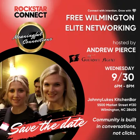 Free Wilmington Elite Rockstar Connect Networking (September)