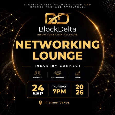 BlockDelta Networking Lounge - Industry Connect