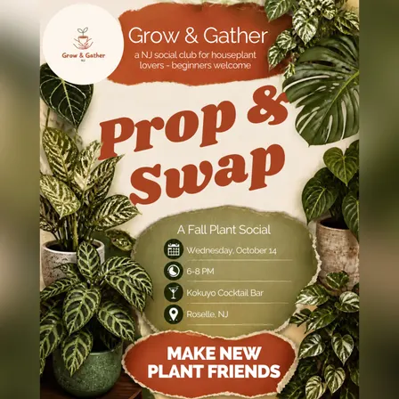 Prop & Swap: A Fall Plant Social