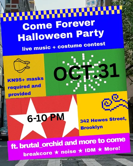 Come Forever Halloween Party