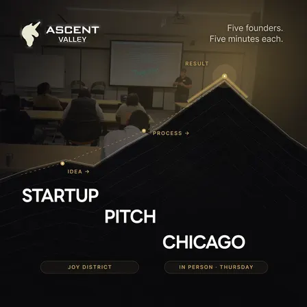 Startup Pitch Events Chicago: 5 Founders on Stage