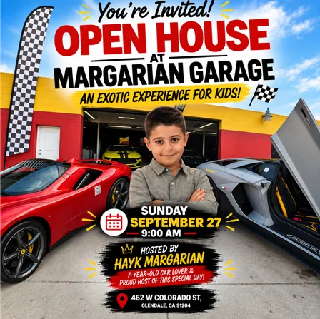 Open House at Margarian Garage with Hayk Margarian