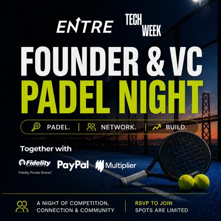 Founder & VC Padel Night - SF Tech Week