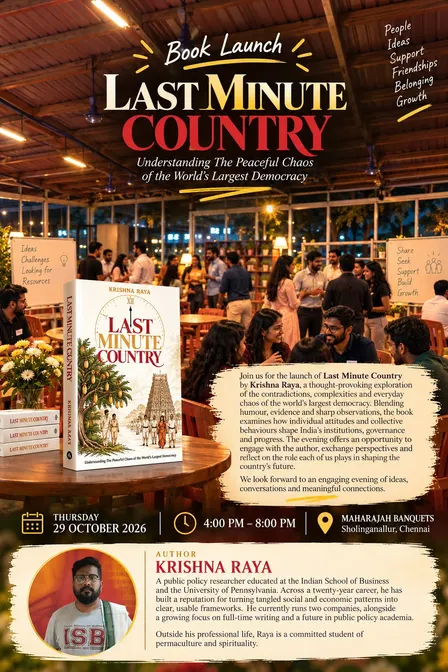 Book Launch of "Last Minute Country"