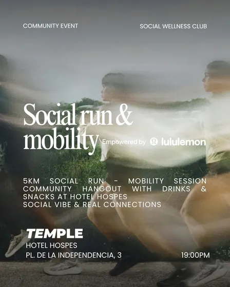 Social Run & Mobility -Temple -empowered by Lulu lemon