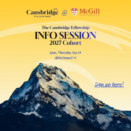 Cansbridge 2027 Info Session @McGill