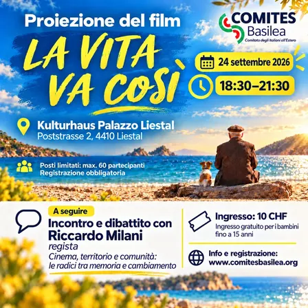Festival del Turismo delle Radici 2026: Proiezione e dibattito con il Registra Riccardo Milani
