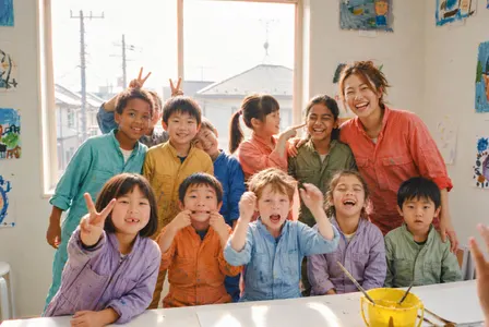 11/23(祝) 開催【6-9歳対象】《10名限定》がじゅく特別開催 子どものための英語xクリエイティブ教育 英語でアートを学ぶ60分のワークショップ Creative Education For Children Art Workshop in English