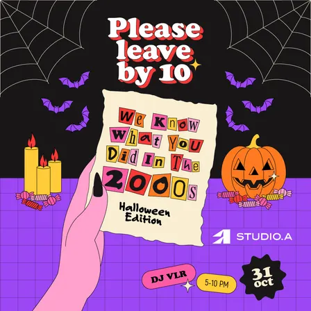 🎃 PLEASE LEAVE BY 10: Halloween Edition