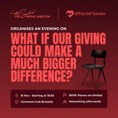 What if our giving could make a much bigger difference?