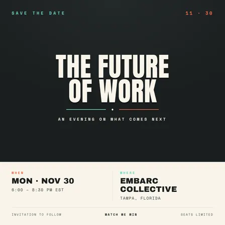 The Future of Work
