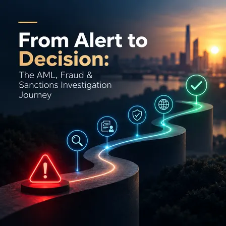 From Alert to Decision: The AML, Fraud & Sanctions Investigation Journey