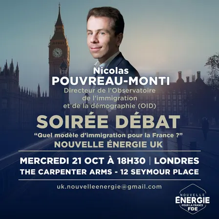Échange Nouvelle Énergie UK exceptionnel - Nicolas Pouvreau-Monti à Londres