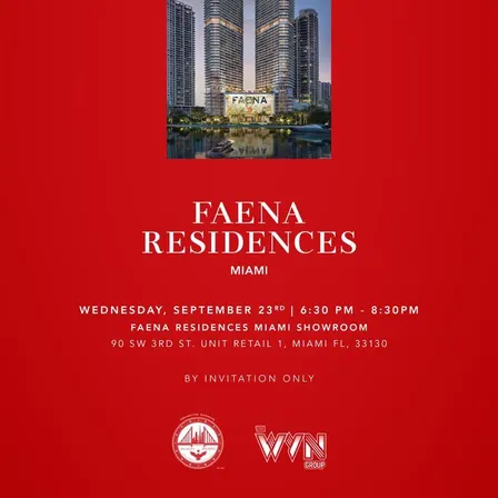 An Evening at Faena Residences