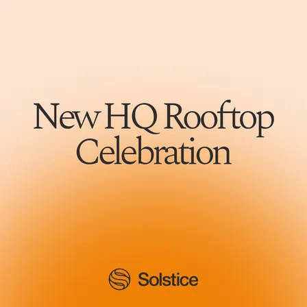 An October Solstice: New HQ Rooftop Celebration