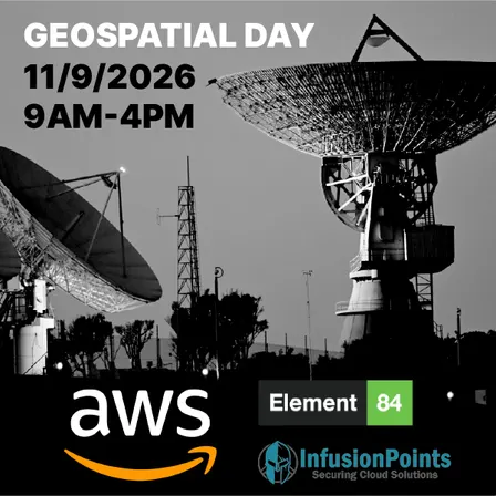 US Geospatial Day Hosted by AWS and Element 84